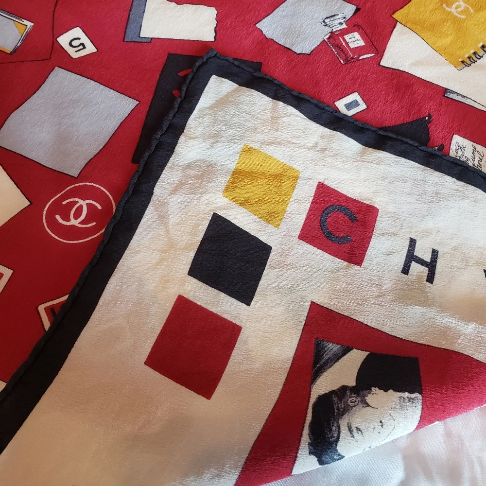 CHANEL vintage scarf